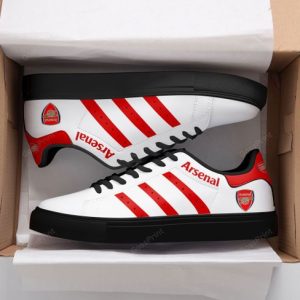 Kirklynnagency Arsenal FC Skate Stan Shoes Sneakes For Men And Women (4)