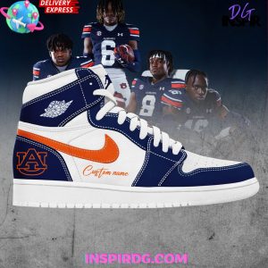 Kirklynnagency Auburn Tigers AJ1 High Sneakers Shoes For Men And Women 2 (2)