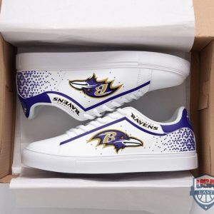 Kirklynnagency Baltimore Ravens Skate Stan Shoes Sneakes For Men And Women 2 (1)