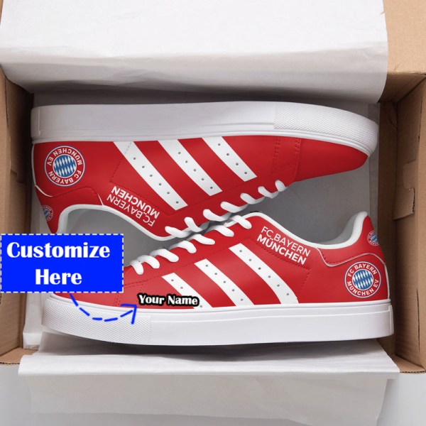 Kirklynnagency Bayern Munich Skate Stan Shoes Sneakes For Men And Women 2 (1)