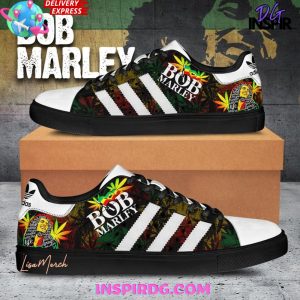 Kirklynnagency Bob Marley Skate Stan Shoes Sneakes For Men And Women 10 (1)