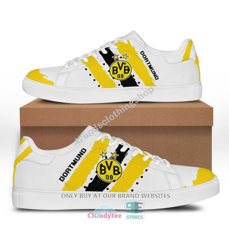 Kirklynnagency Borussia Dortmund Skate Stan Shoes Sneakes For Men And Women 2 (1)