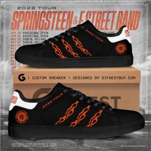 Kirklynnagency Bruce Springsteen Skate Stan Shoes Sneakes For Men And Women 2 (1)