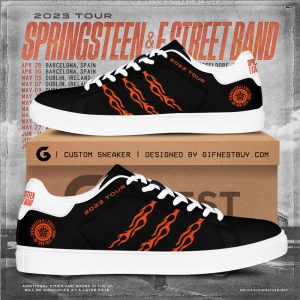 Kirklynnagency Bruce Springsteen Skate Stan Shoes Sneakes For Men And Women 2 (2)