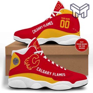 Kirklynnagency Calgary Flames AJ13 Sneakers Shoes For Men And Women 1 (1)