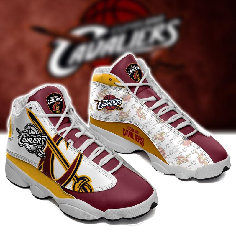 Kirklynnagency Cleveland Cavaliers AJ13 Sneakers Shoes For Men And Women 2 (1)