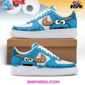 Kirklynnagency Cookie Monster Air Low-Top Sneakers Shoes For Men And Women 1 (1)