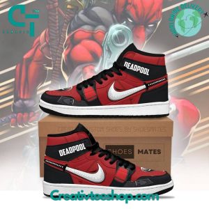 Kirklynnagency Deadpool AJ1 High Sneakers Shoes For Men And Women 6 (1)