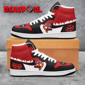 Kirklynnagency Deadpool AJ1 High Sneakers Shoes For Men And Women 8 (2)
