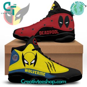 Kirklynnagency Deadpool AJ13 Sneakers Shoes For Men And Women 1 (1)