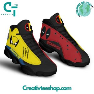 Kirklynnagency Deadpool AJ13 Sneakers Shoes For Men And Women 1 (2)
