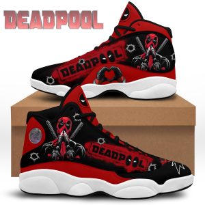 Kirklynnagency Deadpool AJ13 Sneakers Shoes For Men And Women (1)