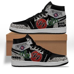 Kirklynnagency Foo Fighters AJ1 High Sneakers Shoes For Men And Women 10 (1)