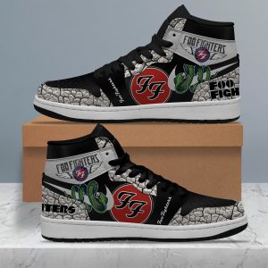 Kirklynnagency Foo Fighters AJ1 High Sneakers Shoes For Men And Women 10 (2)