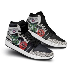 Kirklynnagency Foo Fighters AJ1 High Sneakers Shoes For Men And Women 10 (3)