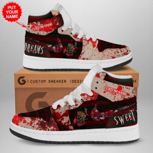 Kirklynnagency Freddy Krueger AJ1 High Sneakers Shoes For Men And Women 2 (1)