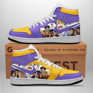 Kirklynnagency Friends AJ1 High Sneakers Shoes For Men And Women 3 (1)