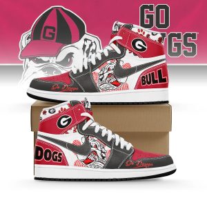 Kirklynnagency Georgia Bulldogs AJ1 High Sneakers Shoes For Men And Women 2 (1)