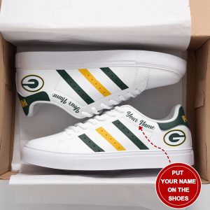 Kirklynnagency Green Bay Packers Skate Stan Shoes Sneakes For Men And Women (1)
