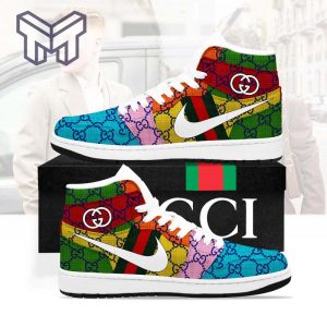 Kirklynnagency Gucci AJ1 High Sneakers Shoes For Men And Women 13 (1)
