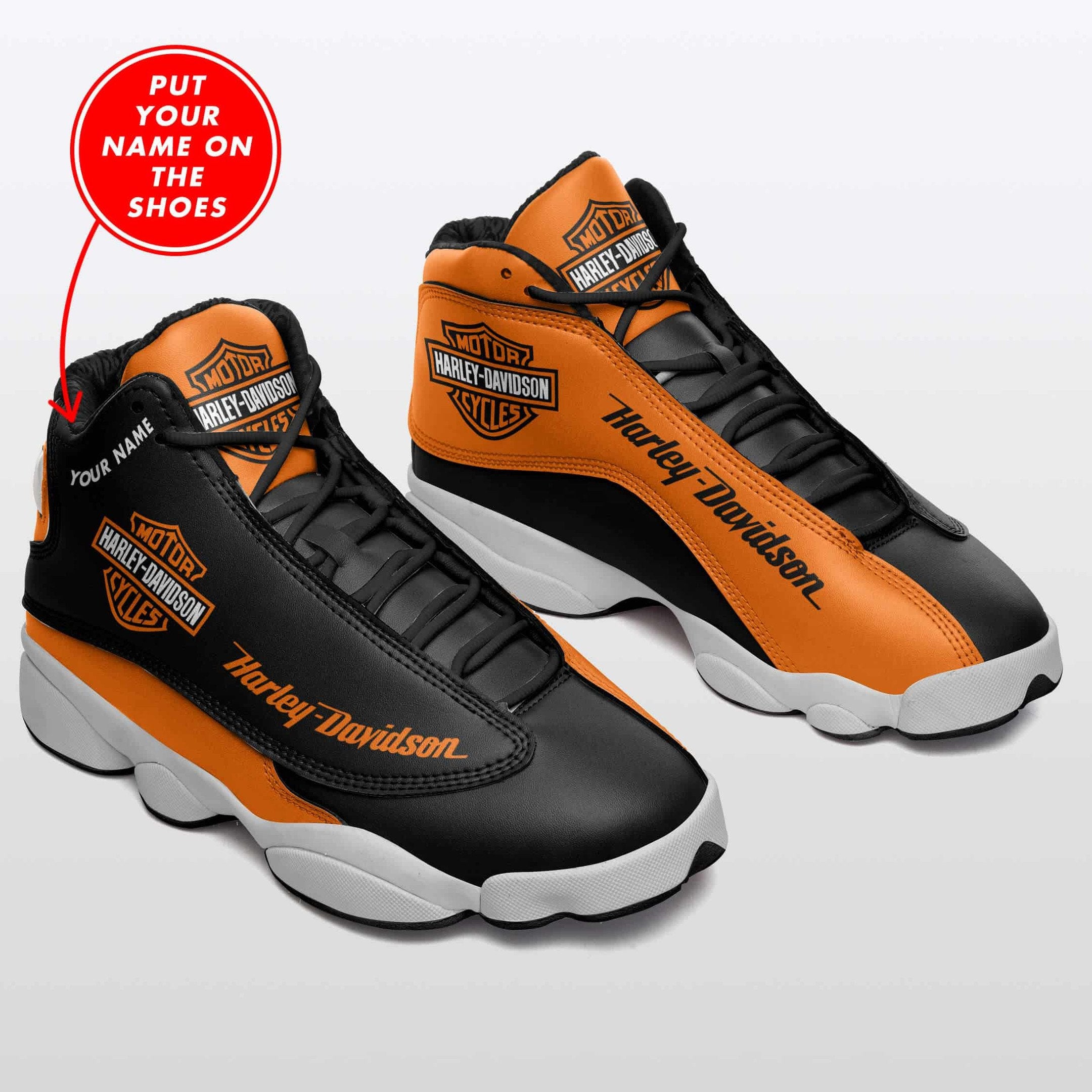 Kirklynnagency Harley Davidson AJ13 Sneakers Shoes For Men And Women 1 (2)