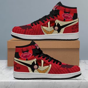 Kirklynnagency Hazbin Hotel AJ1 High Sneakers Shoes For Men And Women (6)