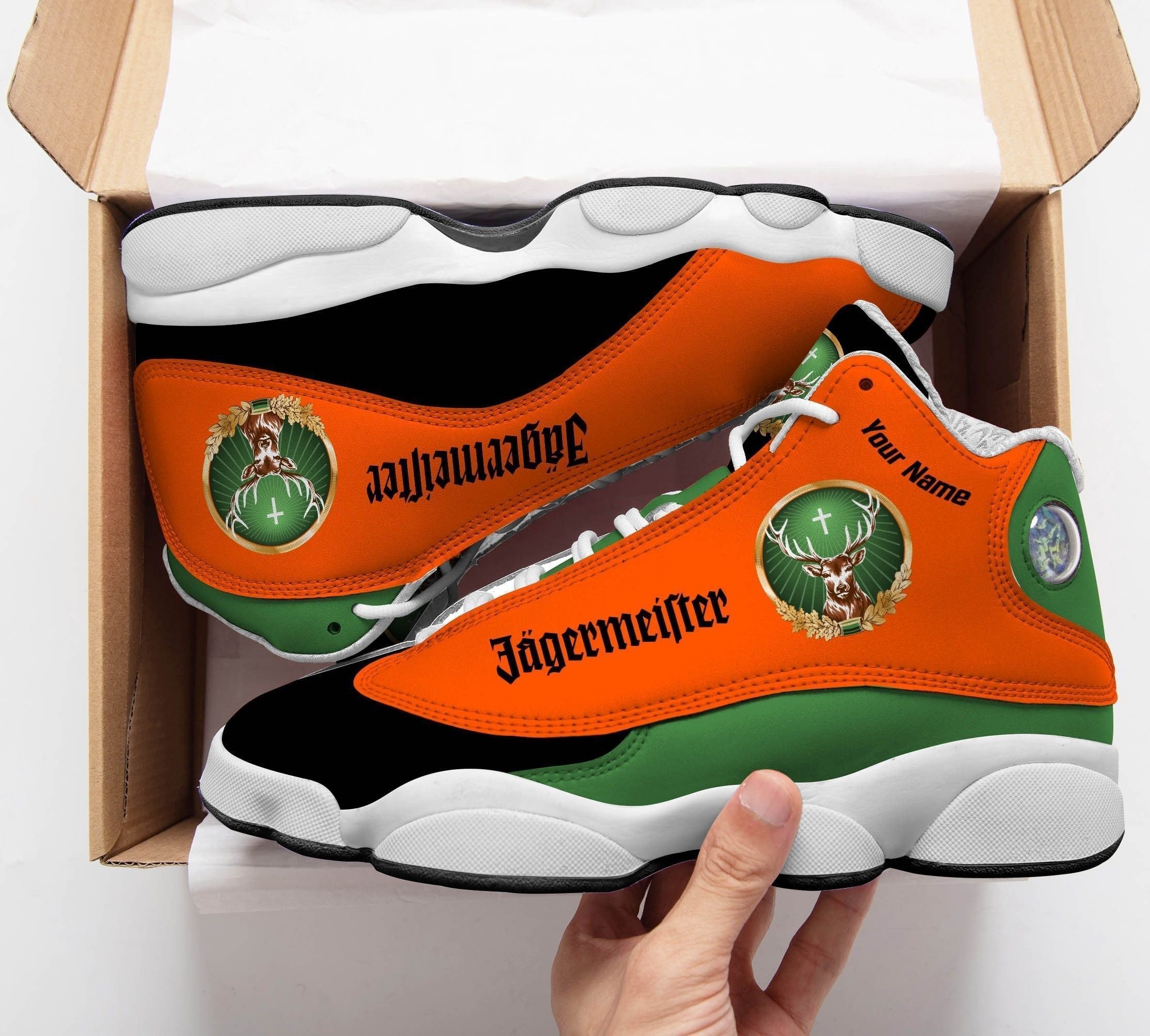 Kirklynnagency Jagermeister AJ13 Sneakers Shoes For Men And Women 1 (2)