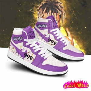 Kirklynnagency Juice WRLD AJ1 High Sneakers Shoes For Men And Women 2 (2)