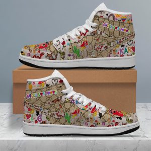 Kirklynnagency Korn AJ1 High Sneakers Shoes For Men And Women 2 (2)