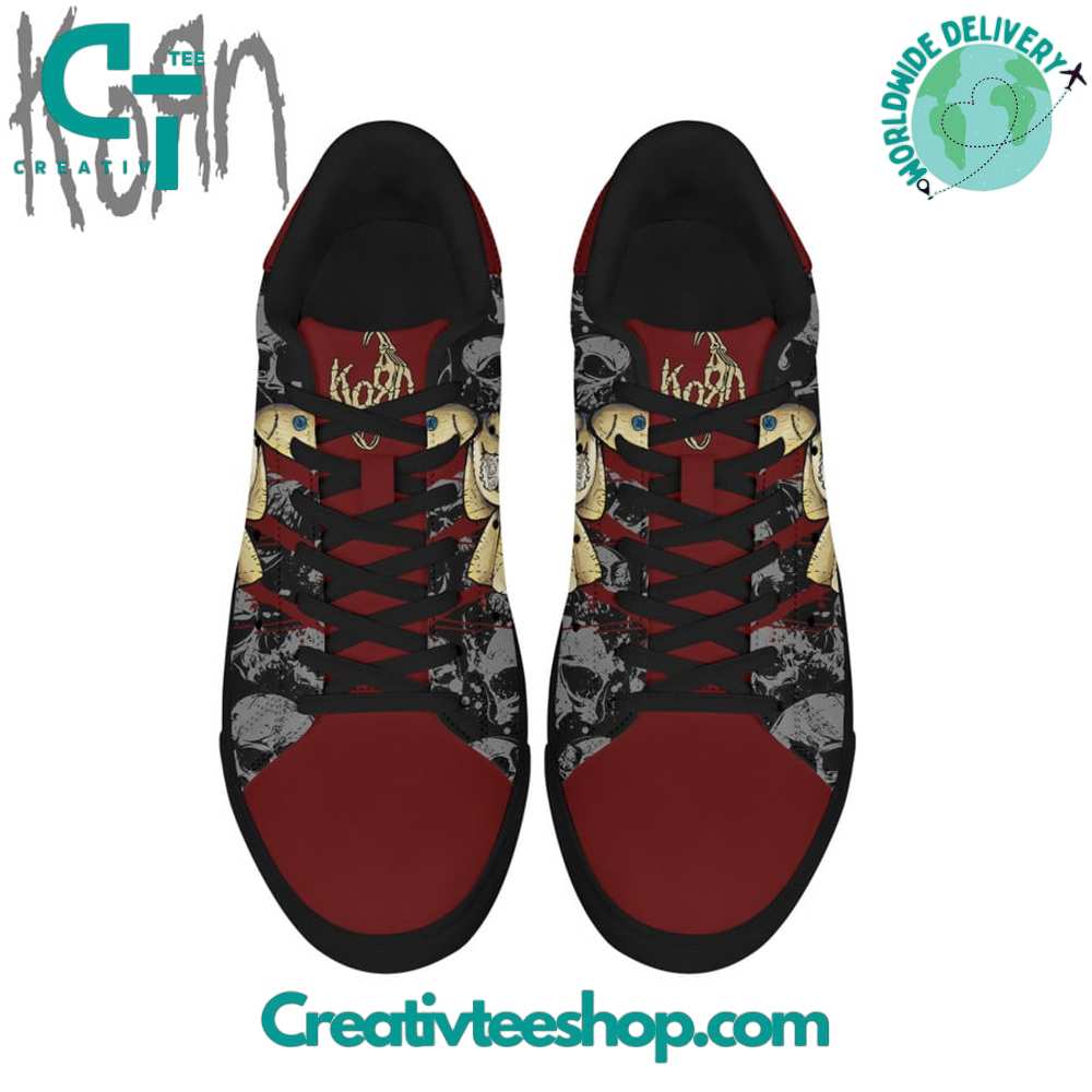 Kirklynnagency Korn Nu Metal Band Skate Stan Shoes Sneakes For Men And Women 1 (2)
