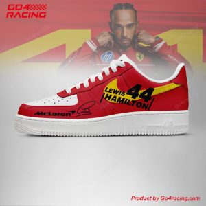 Kirklynnagency Lewis Hamilton F1 - Ferrari Air Low-Top Sneakers Shoes For Men And Women 1 (2)