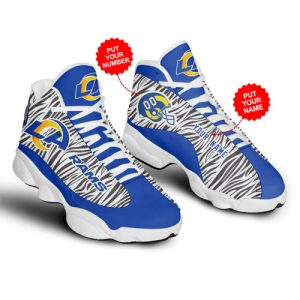 Kirklynnagency Los Angeles Rams AJ13 Sneakers Shoes For Men And Women 4 (1)