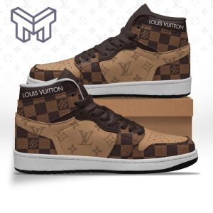 Kirklynnagency Louis Vuitton AJ1 High Sneakers Shoes For Men And Women 1 (2)