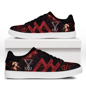 Kirklynnagency Marilyn Manson Skate Stan Shoes Sneakes For Men And Women 1 (2)