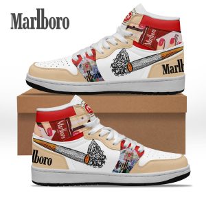 Kirklynnagency Marlboro AJ1 High Sneakers Shoes For Men And Women (1)