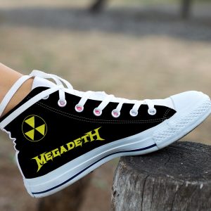 Kirklynnagency Megadeth High Top Canvas Sneakers Shoes For Men And Women (3)