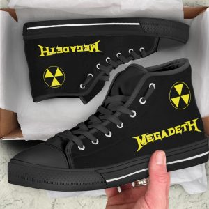 Kirklynnagency Megadeth High Top Canvas Sneakers Shoes For Men And Women (7)