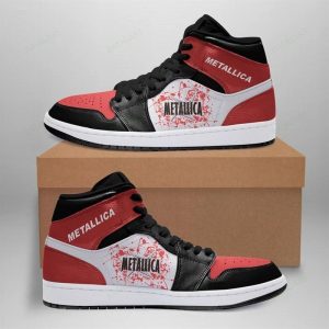 Kirklynnagency Metallica AJ1 High Sneakers Shoes For Men And Women 2 (1)