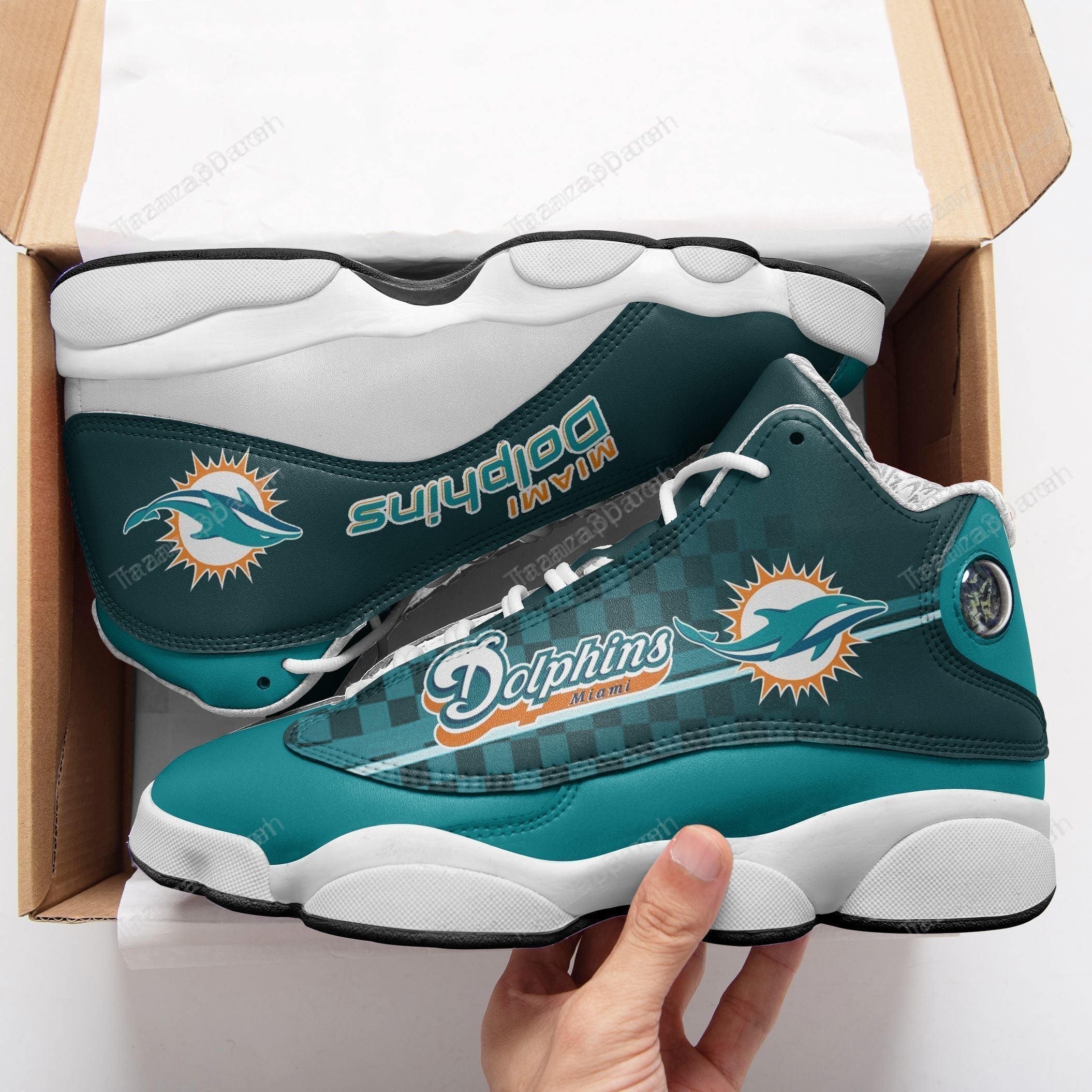 Kirklynnagency Miami Dolphins AJ13 Sneakers Shoes For Men And Women 52 (1)