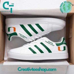 Kirklynnagency Miami Hurricanes Skate Stan Shoes Sneakes For Men And Women 3 (2)