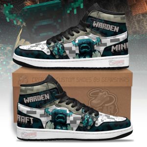 Kirklynnagency Minecraft AJ1 High Sneakers Shoes For Men And Women 6 (1)