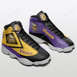 Kirklynnagency Minnesota Vikings AJ13 Sneakers Shoes For Men And Women 13 (1)