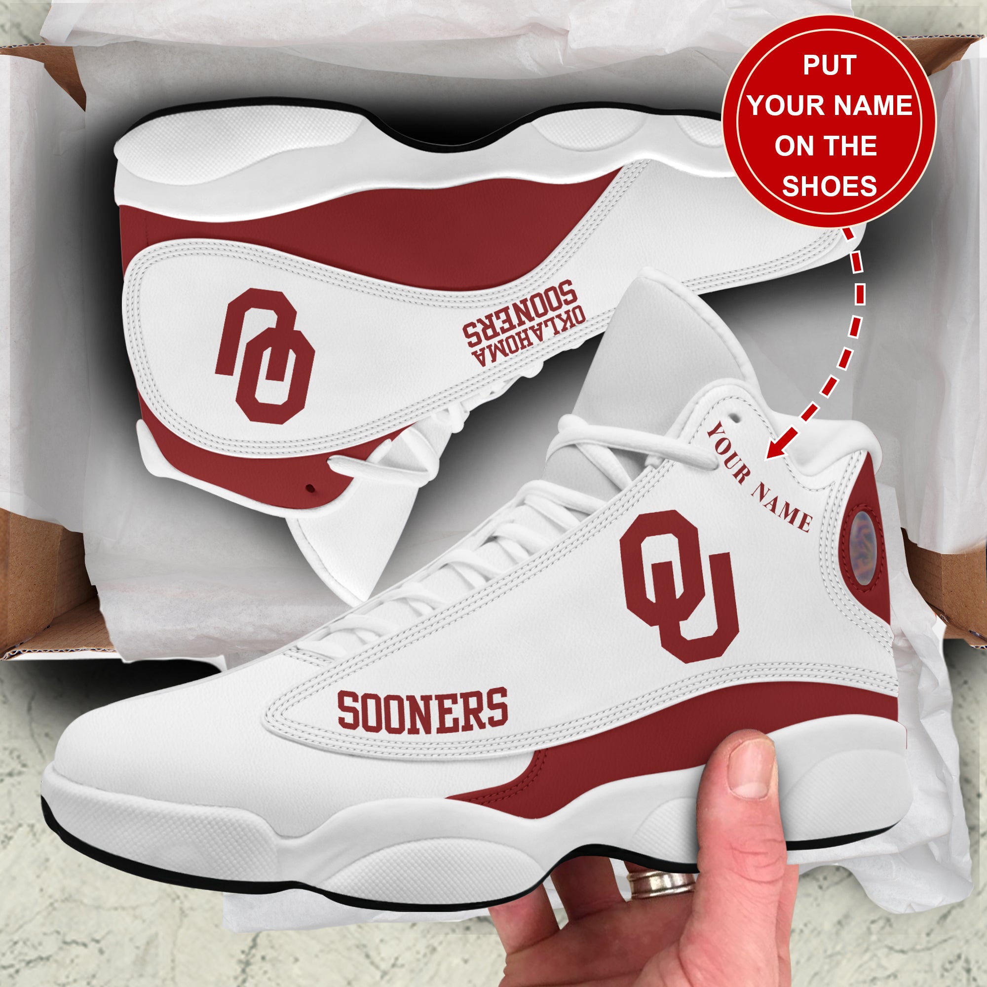 Kirklynnagency Oklahoma Sooners AJ13 Sneakers Shoes For Men And Women 2 (1)
