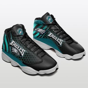 Kirklynnagency Philadelphia Eagles NFL AJ13 Sneakers Shoes For Men And Women (2)