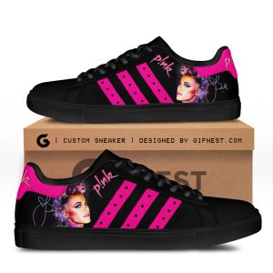 Kirklynnagency Pink Skate Stan Shoes Sneakes For Men And Women 2 (1)