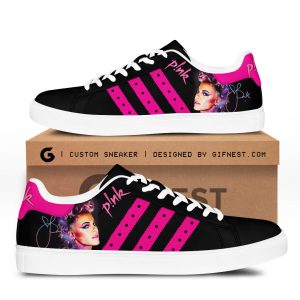 Kirklynnagency Pink Skate Stan Shoes Sneakes For Men And Women 2 (2)