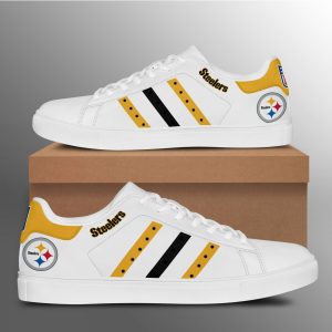 Kirklynnagency Pittsburgh Steelers Skate Stan Shoes Sneakes For Men And Women (1)
