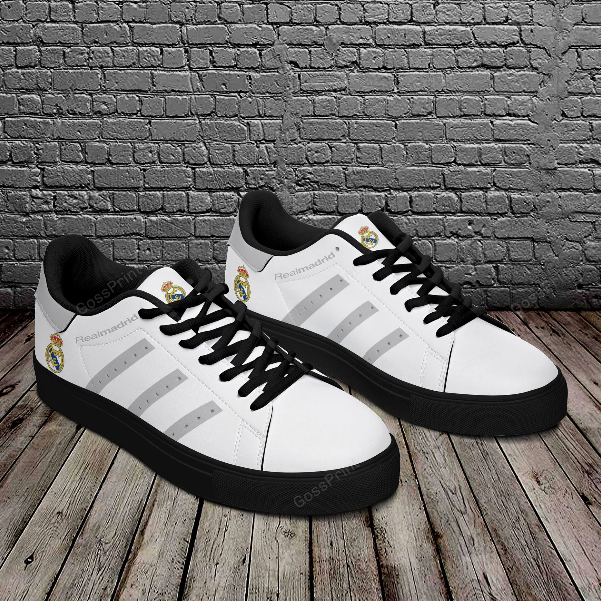 Kirklynnagency Real Madrid Skate Stan Shoes Sneakes For Men And Women (3)