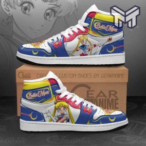 Kirklynnagency Sailor Moon AJ1 High Sneakers Shoes For Men And Women 1 (1)