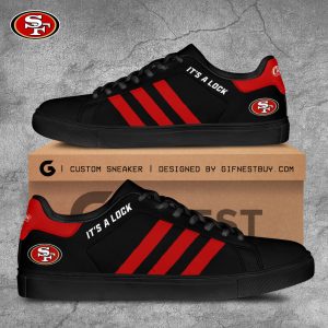 Kirklynnagency San Francisco 49ers Skate Stan Shoes Sneakes For Men And Women 1 (1)